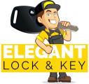 Elegant Lock and Key logo